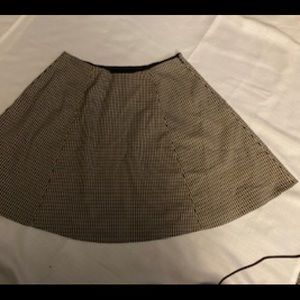 Cute houndstooth skirt